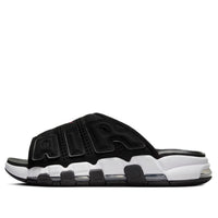 Nike Air More Uptempo Slides 'Black White Red' FJ2707-001