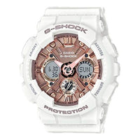 CASIO G-Shock Analog-Digital 'White' GMAS120MF-7A2
