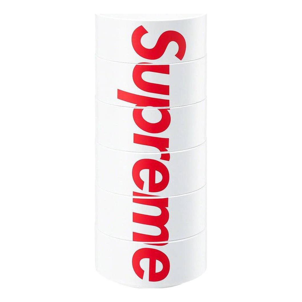 Supreme x Heller Bowls Set Of 6 'Red White' SUP-SS23-23