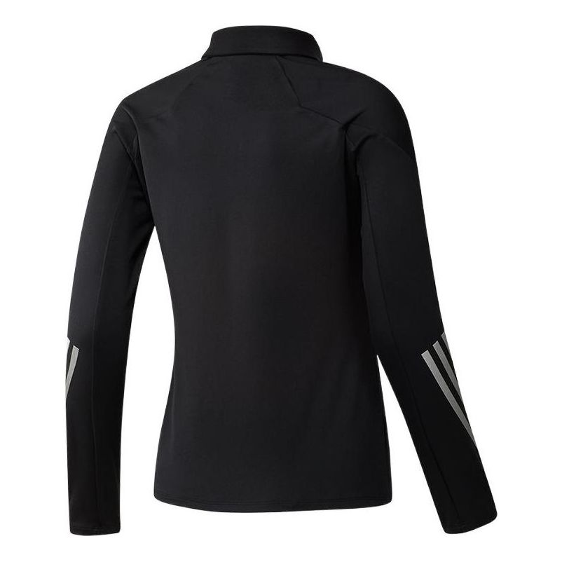 (WMNS) adidas Primegreen AEROREADY Long Sleeves Polo Shirt Asia Sizing 'Black' GT3410