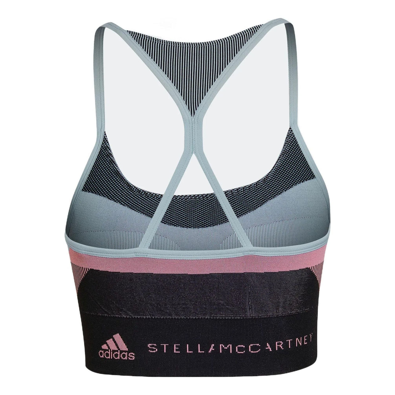 (WMNS) adidas by Stella McCartney TrueStrength Yoga Knit Light Support Bra Asia Sizing 'Teal' HG8784