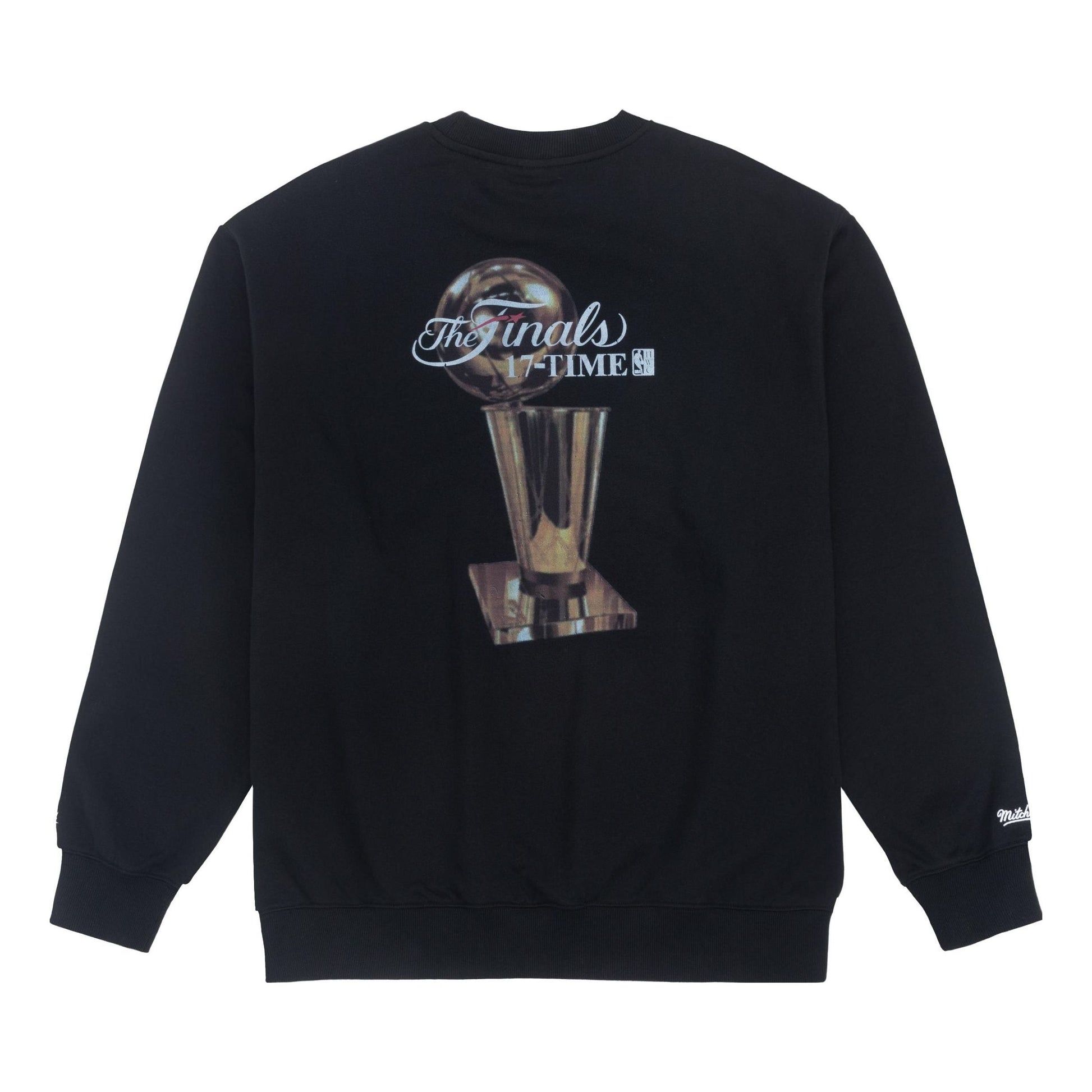 Mitchell & Ness x NBA Golden State Warriors 17 Times Champion Sweatshirt 'Black' MNJYFWHD23093006