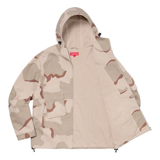 Supreme Ripstop Utility Jacket 'Beige Brown' SUP-SS20-638
