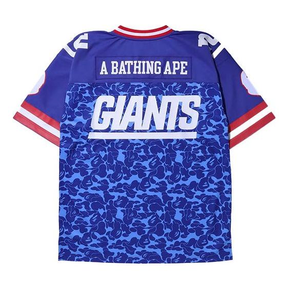 BAPE x Mitchell & Ness NFL New York Giants Legacy Jersey 1H73-109-905