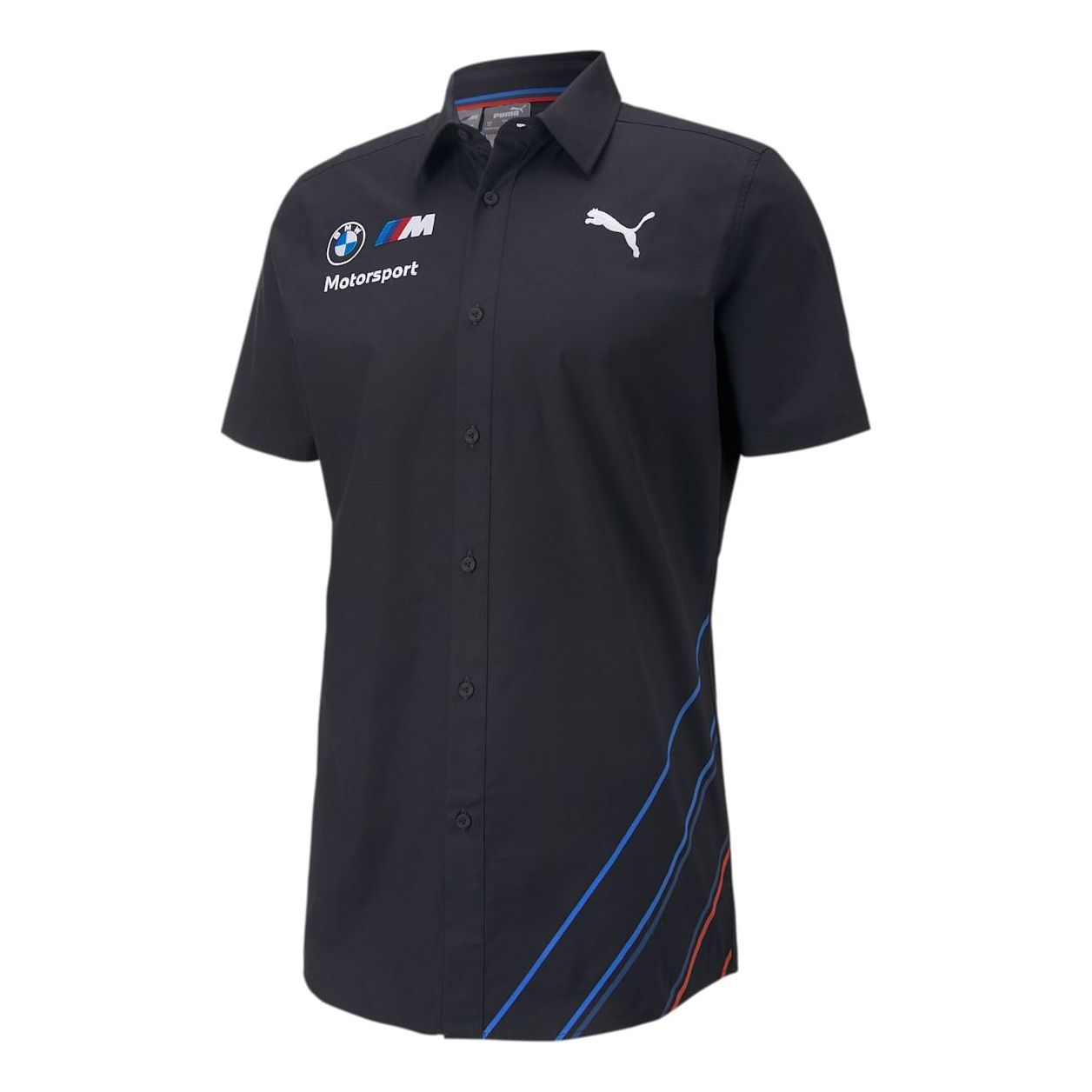 PUMA BMW Motorsport Team Shirt 'Black' 763337-01
