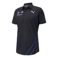 PUMA BMW Motorsport Team Shirt 'Black' 763337-01