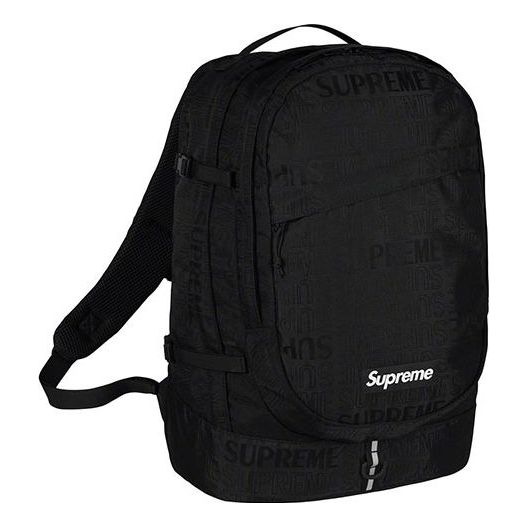 Supreme Backpack 'Black White' SUP-SS19-035