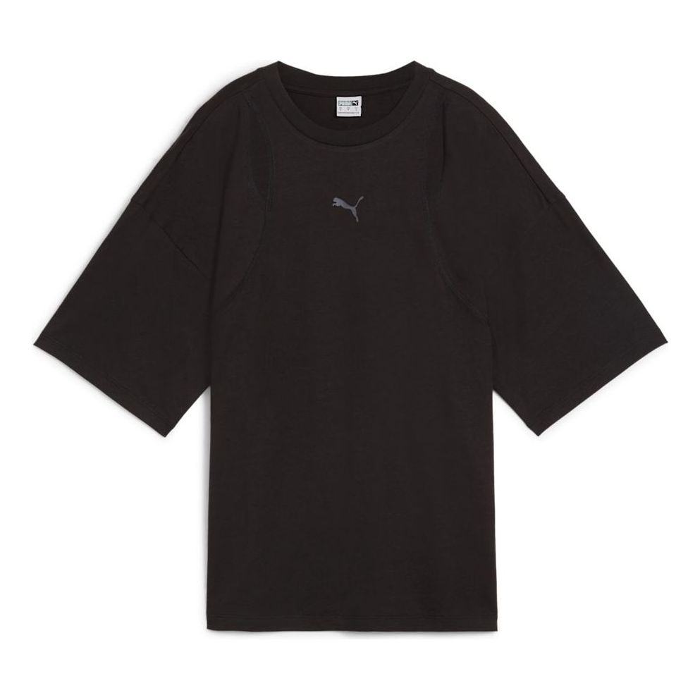 (WMNS) PUMA DARE TO Oversized Cut-out T-shirt 'Black' 626644-01