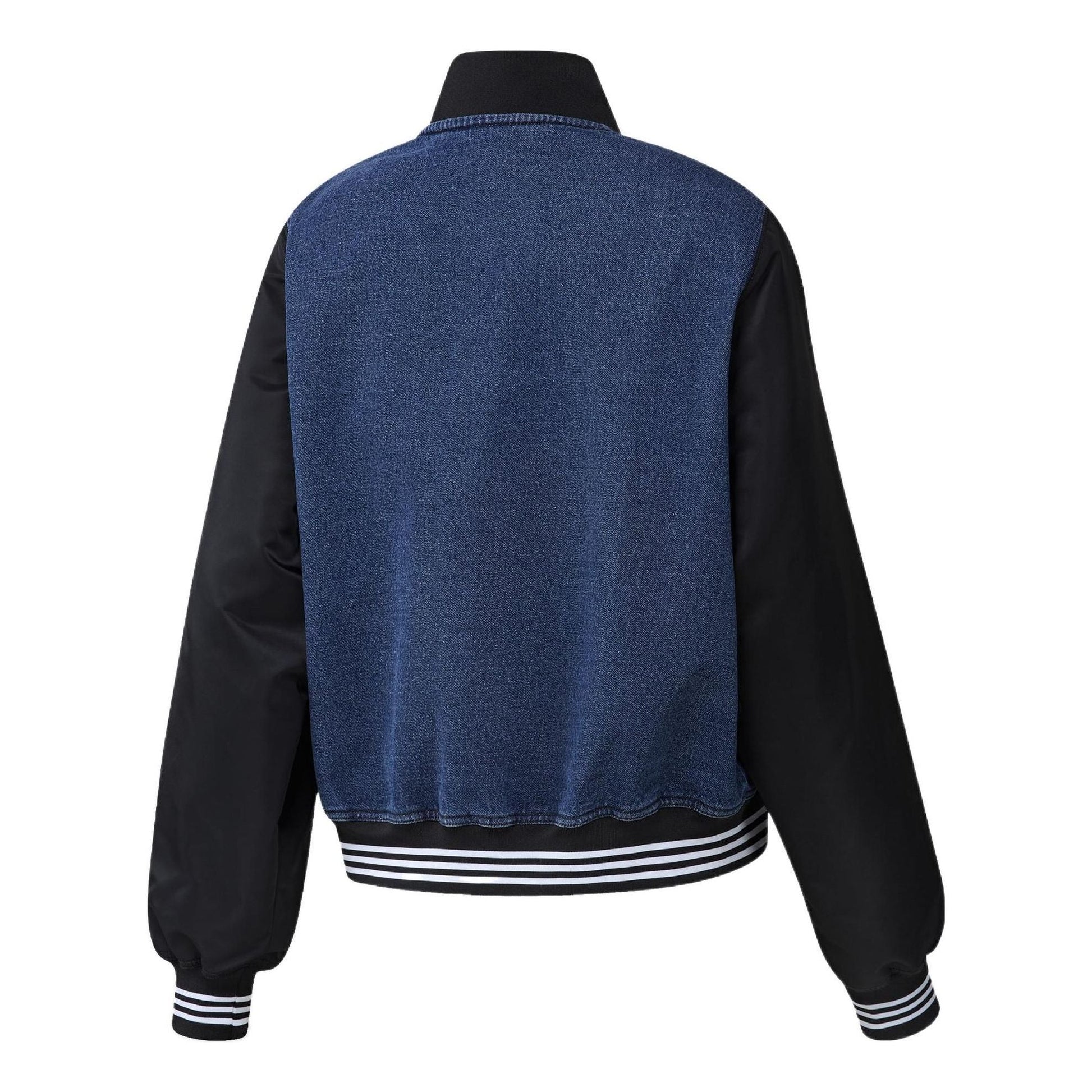 (WMNS) adidas Collegiate Denim Jacket Asia Sizing 'Blue' HL9069