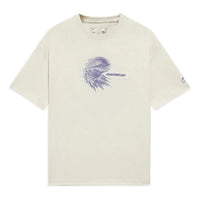 Li-Ning Counterflow Graphic T-shirt 'Creamy White' AHSS885-2