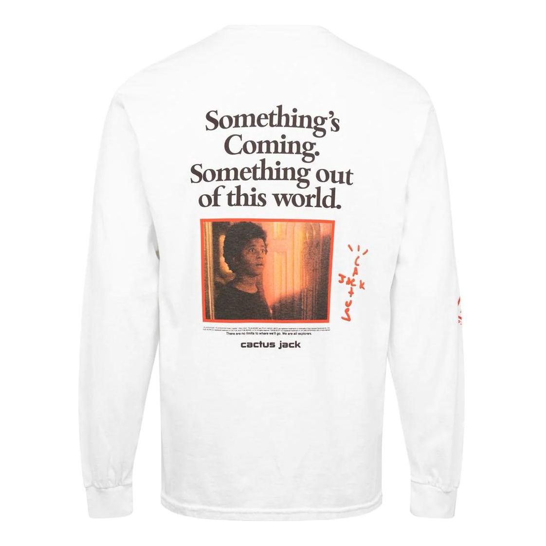 Travis Scott Cactus Jack Something's Coming II Long-Sleeve T-Shirt 'White' CJPS-LS28