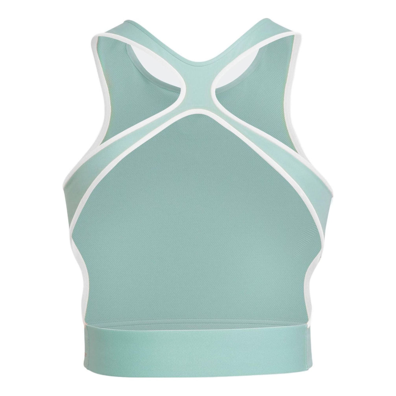(WMNS) adidas by Stella McCartney TruePace Running Crop Top 'Green' HD9112