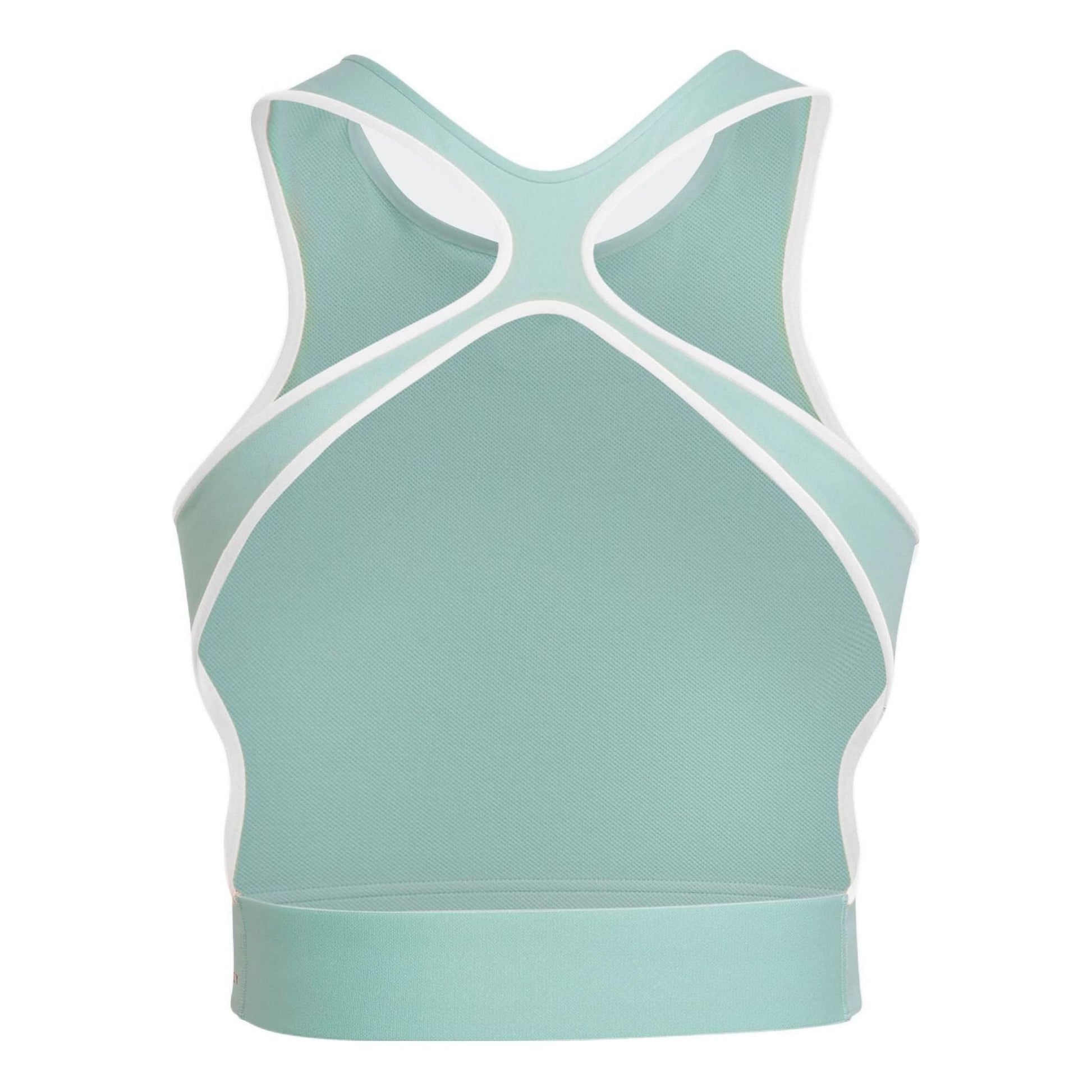 (WMNS) adidas by Stella McCartney TruePace Running Crop Top 'Green' HD9112