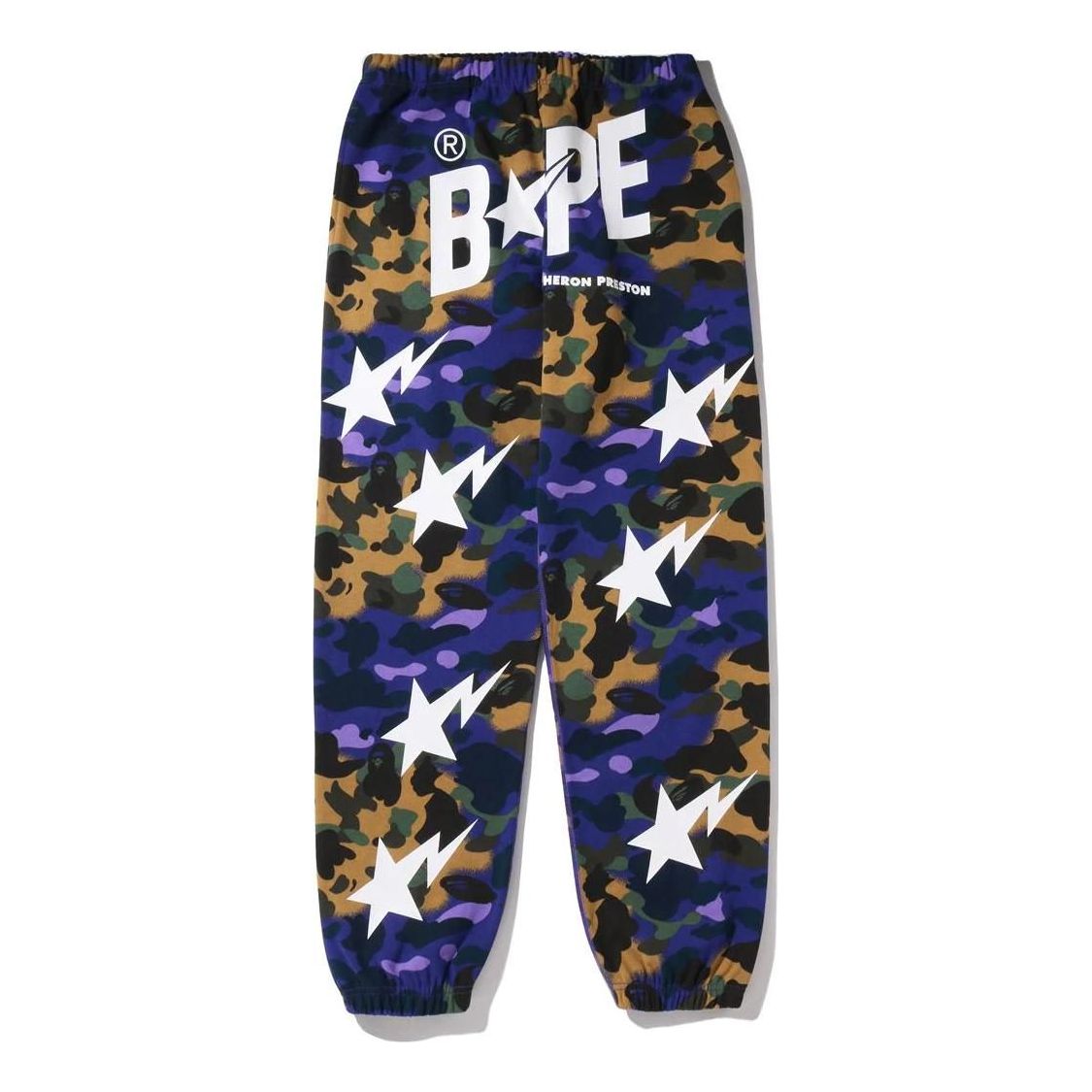 A Bathing Ape x HERON Mix 1ST Camo Sweat Pants 'Muticolor' 1I23-152-904