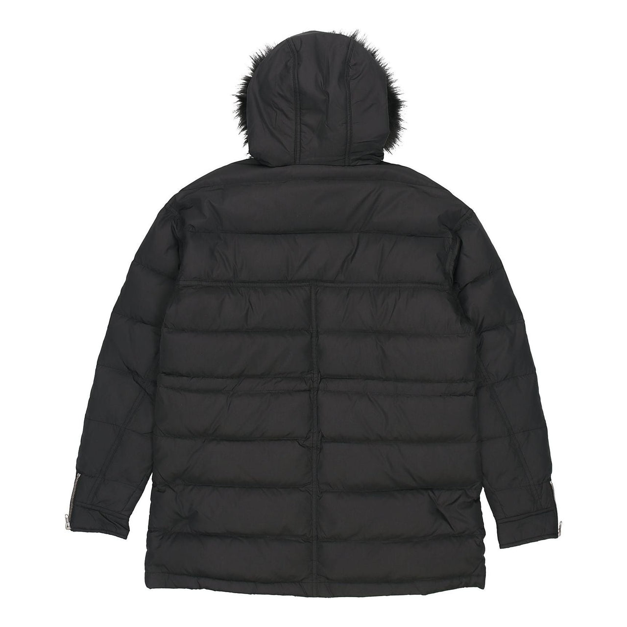 (WMNS) Converse Long Down Jacket Asia Sizing 'Black' 10007727-A03