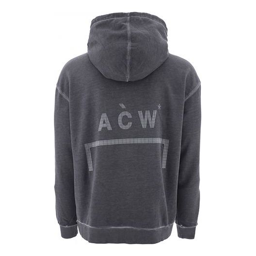 A-COLD-WALL* Classic Flat Overlock Hoodie 'Grey' ACWMF19HC01