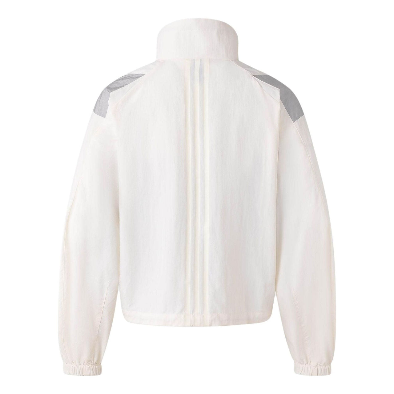 (WMNS) adidas Woven Jacket Asia Sizing 'White Grey' JP1456