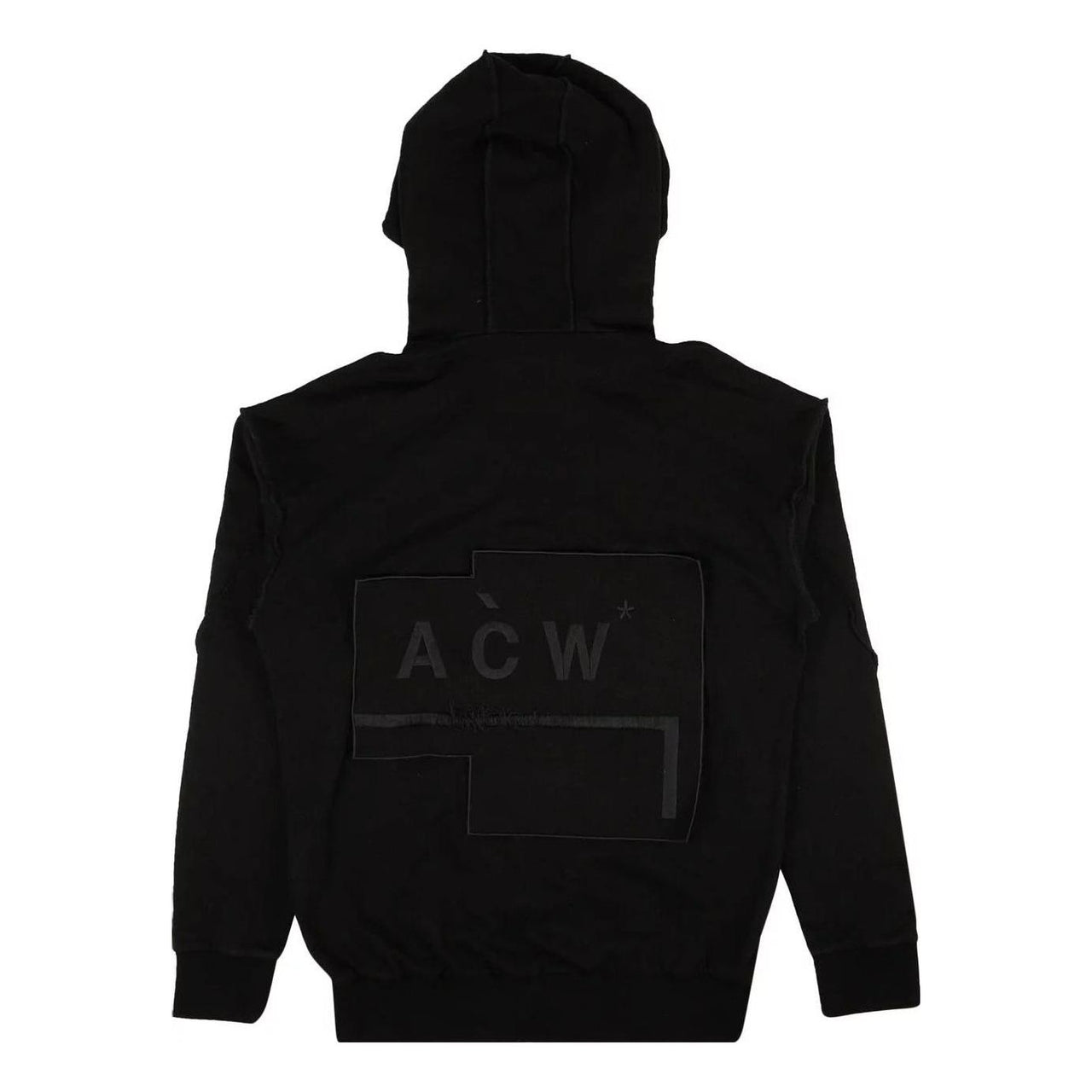 A-COLD-WALL* Velcro Logo Patch Hoodie 'Black' CW9SMF03ACTE-BLAC