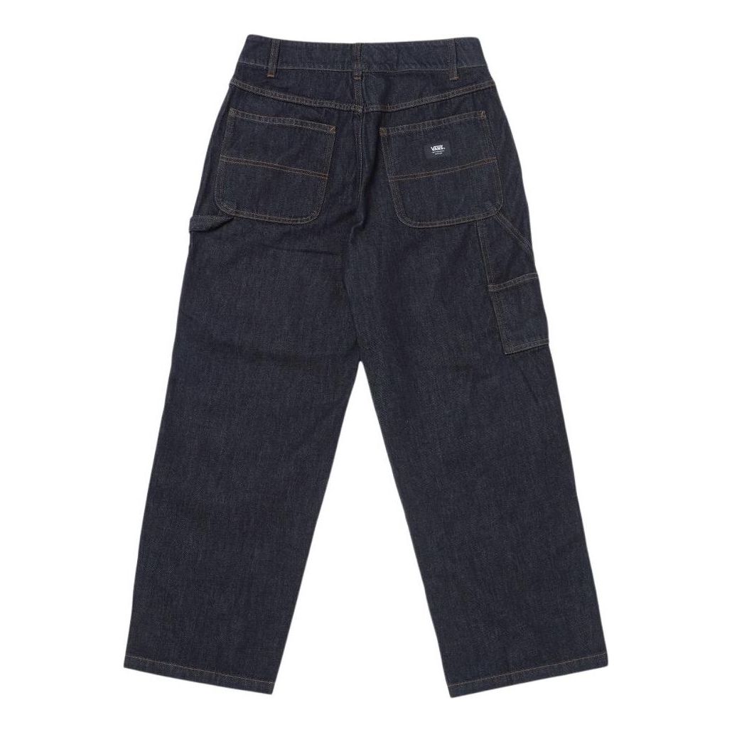 Vans Denim Cargo Pants 'Black' VN000GXMCRF
