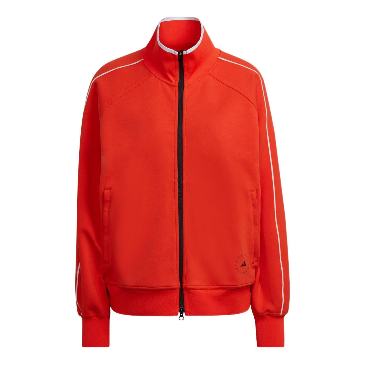 (WMNS) adidas by Stella McCartney Sportswear Track Top Asia Sizing 'Orange' H59286