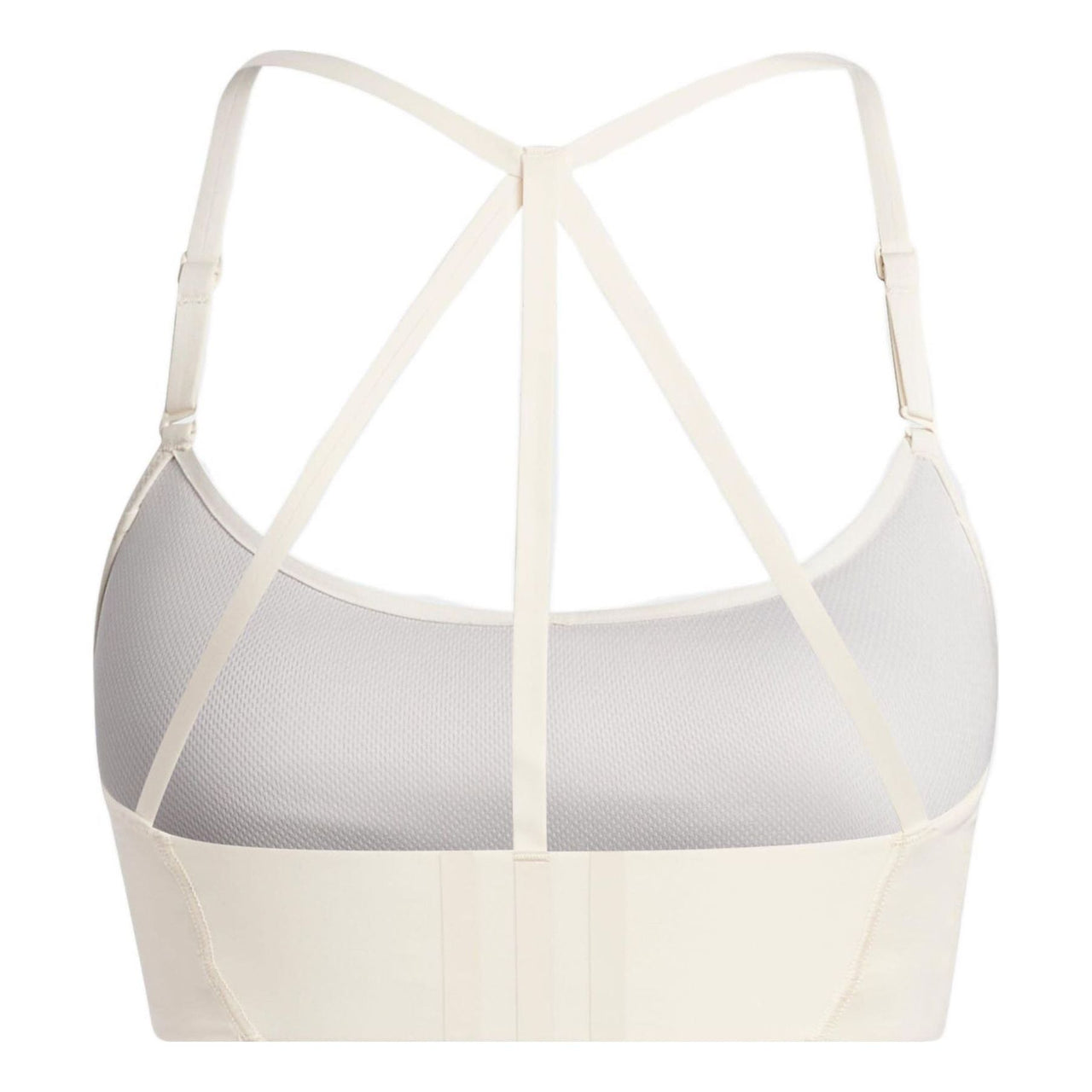 (WMNS) adidas Coreflow Medium Support Bra Asia Sizing 'White' HC7942