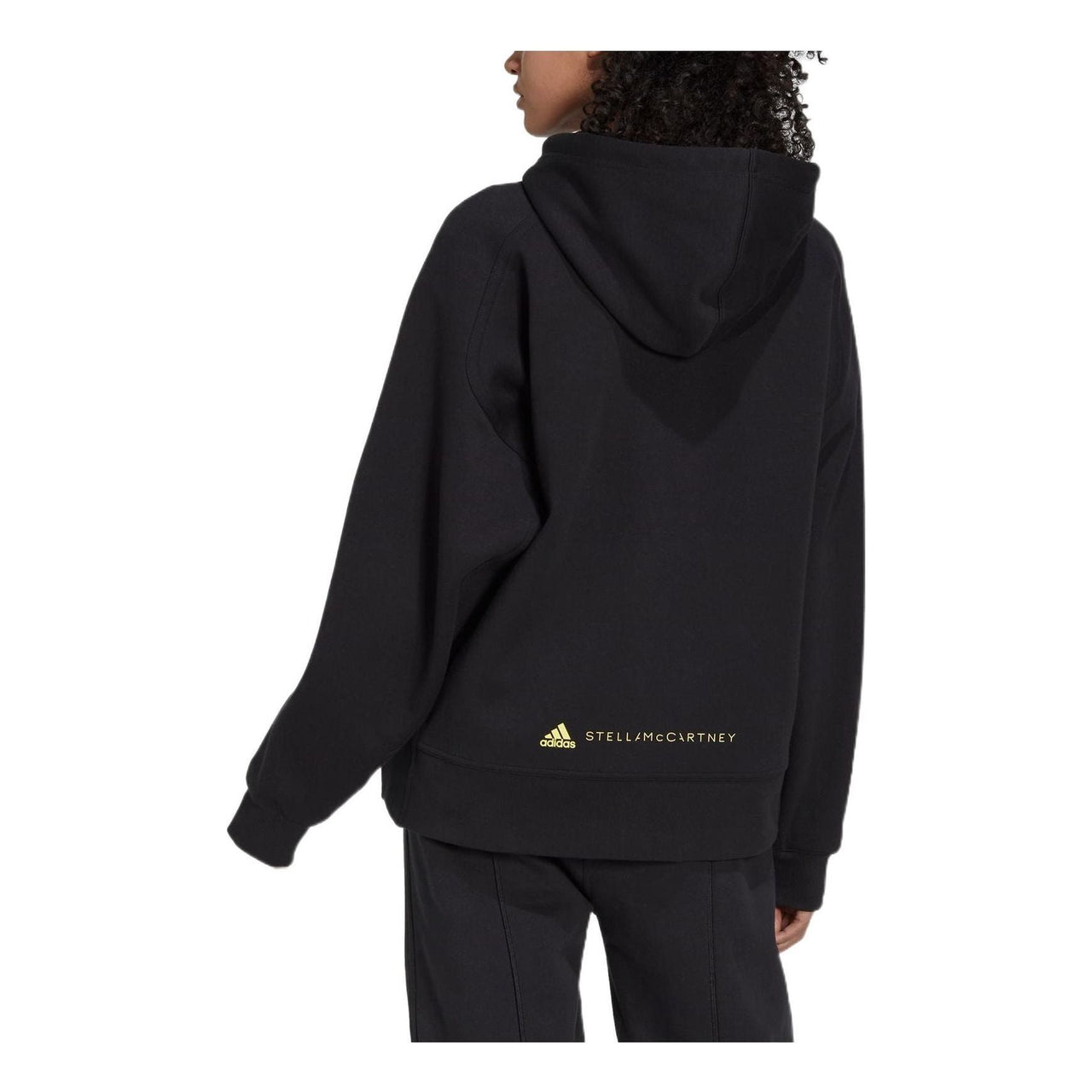 (WMNS) adidas by Stella McCartney Full-Zip Hoodie Asia Sizing 'Black' HI6061