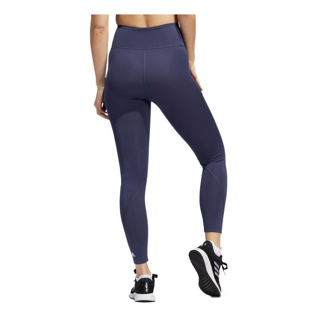 (WMNS) adidas Optime Training 7/8 Leggings Asia Sizing 'Navy' HD4436