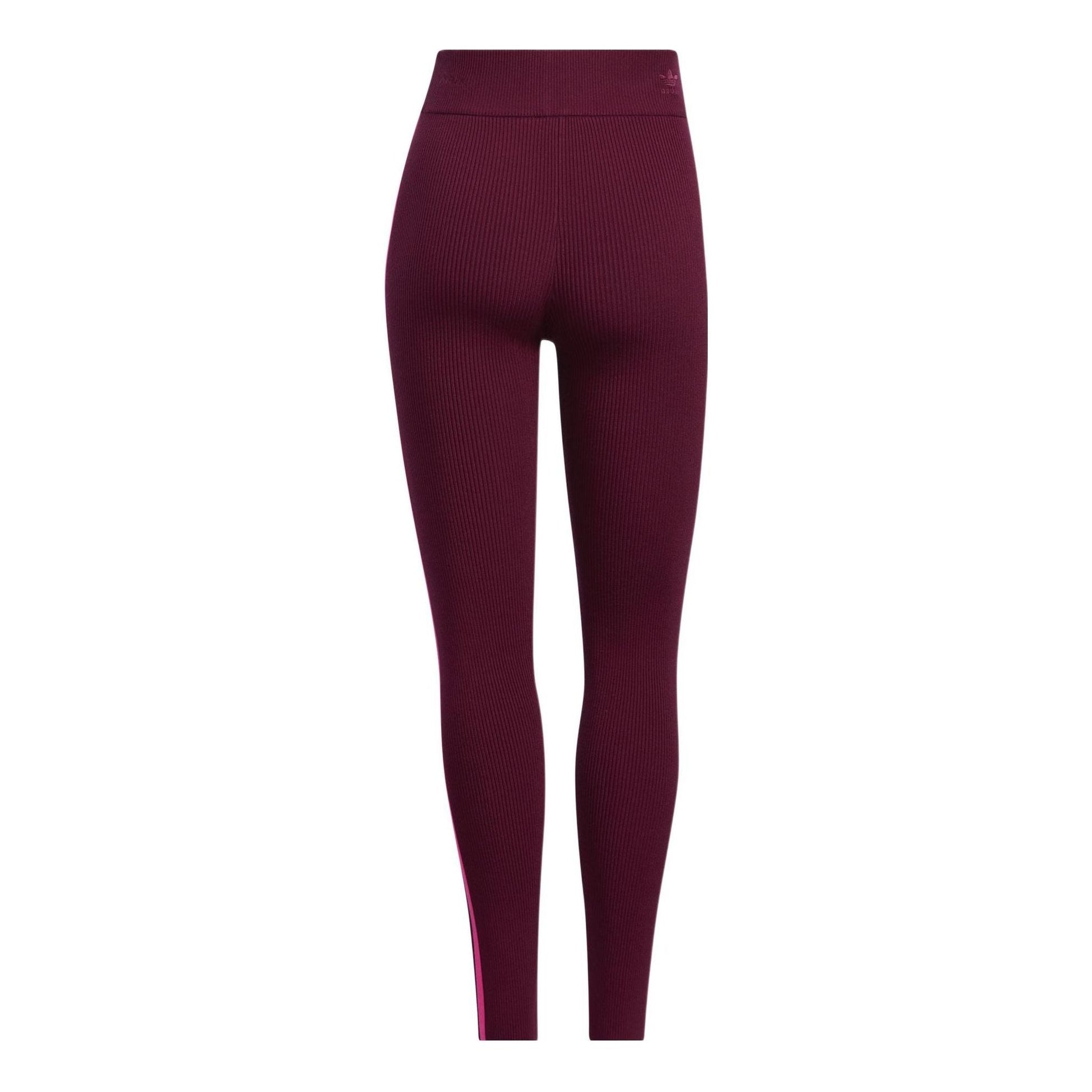 (WMNS) adidas x IVY PARK Knit Joggers Asia Sizing 'Burgundy' HI5897