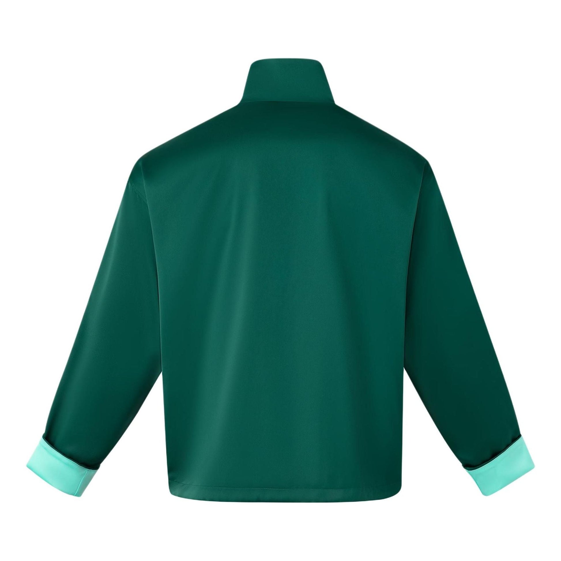 adidas originals Cn Tt Satin Jacket Asia Sizing 'Green' JD3381