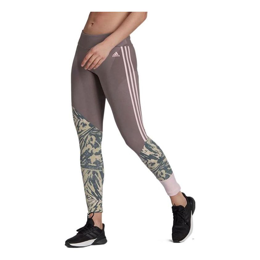 (WMNS) adidas Sports Waist 7/8 Leggings Asia Sizing 'Grey' GL3900