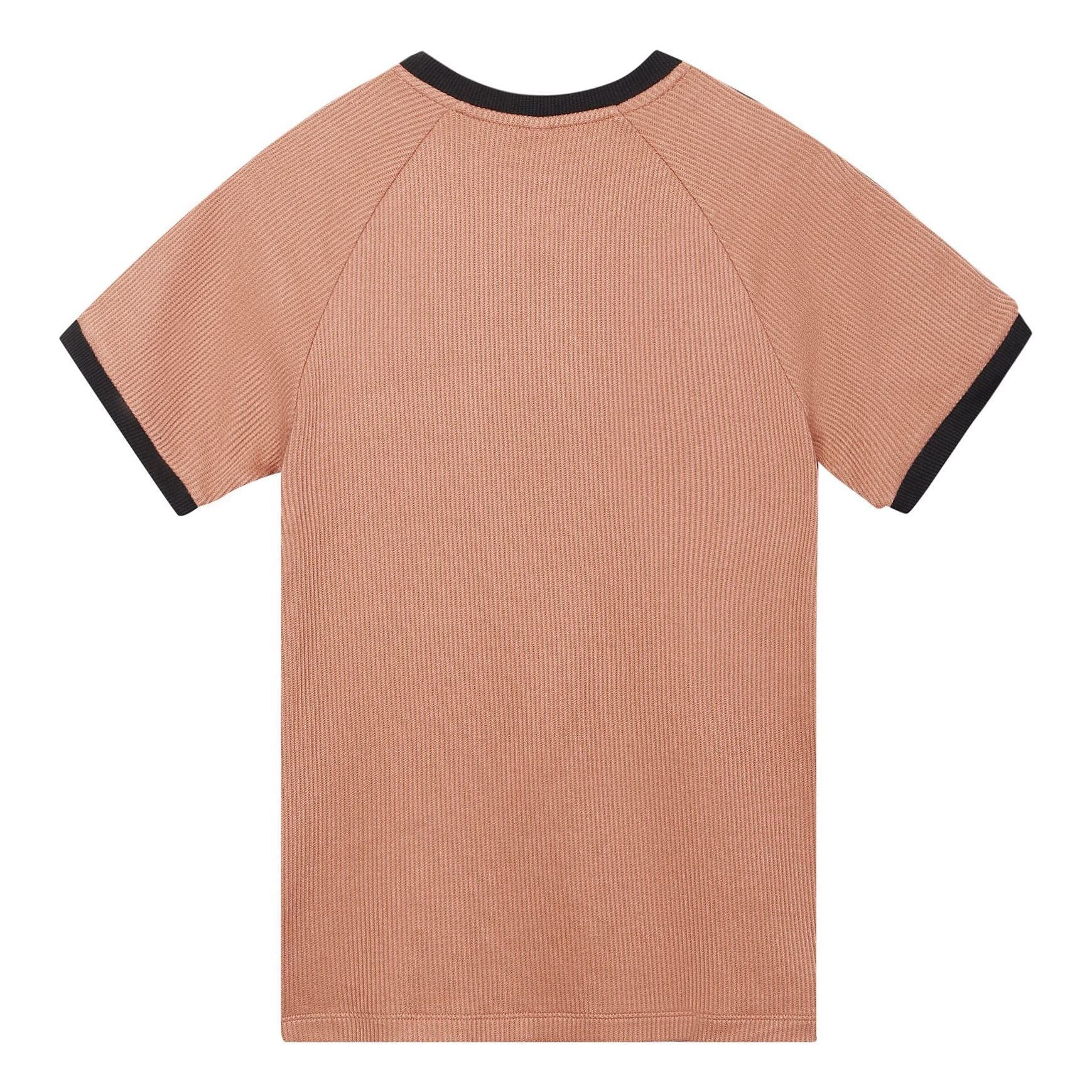 (WMNS) adidas 3-Stripes Slim T-Shirt Asia Sizing 'Pink Black' IC5464
