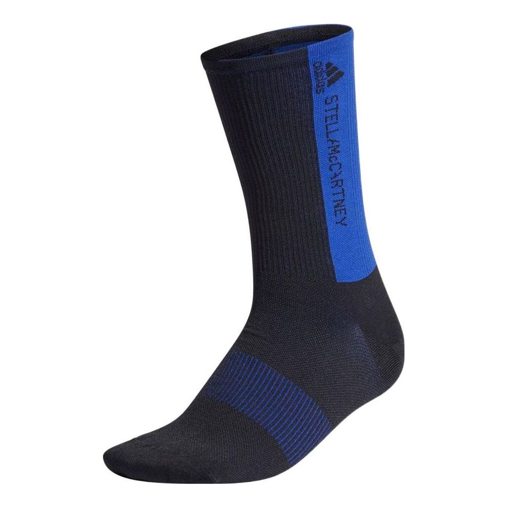 adidas by Stella McCartney Crew Sports Socks 'Black Blue' HG1211