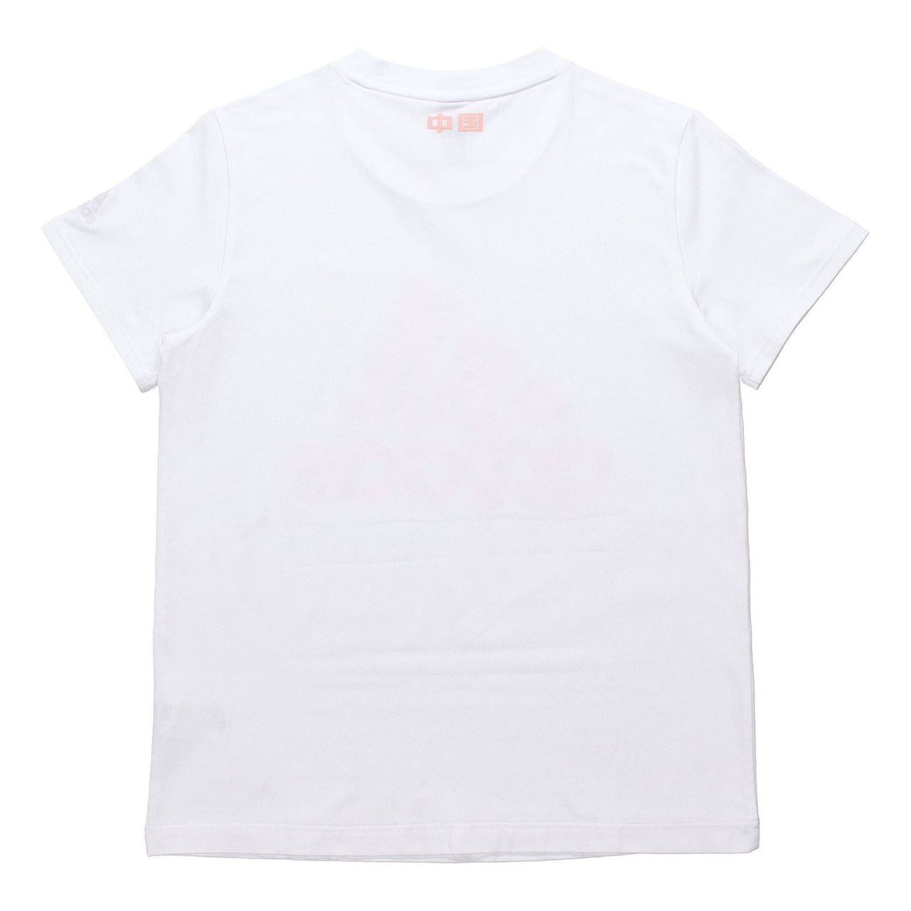 (WMNS) adidas China T-Shirt Asia Sizing 'White Pink' H58191