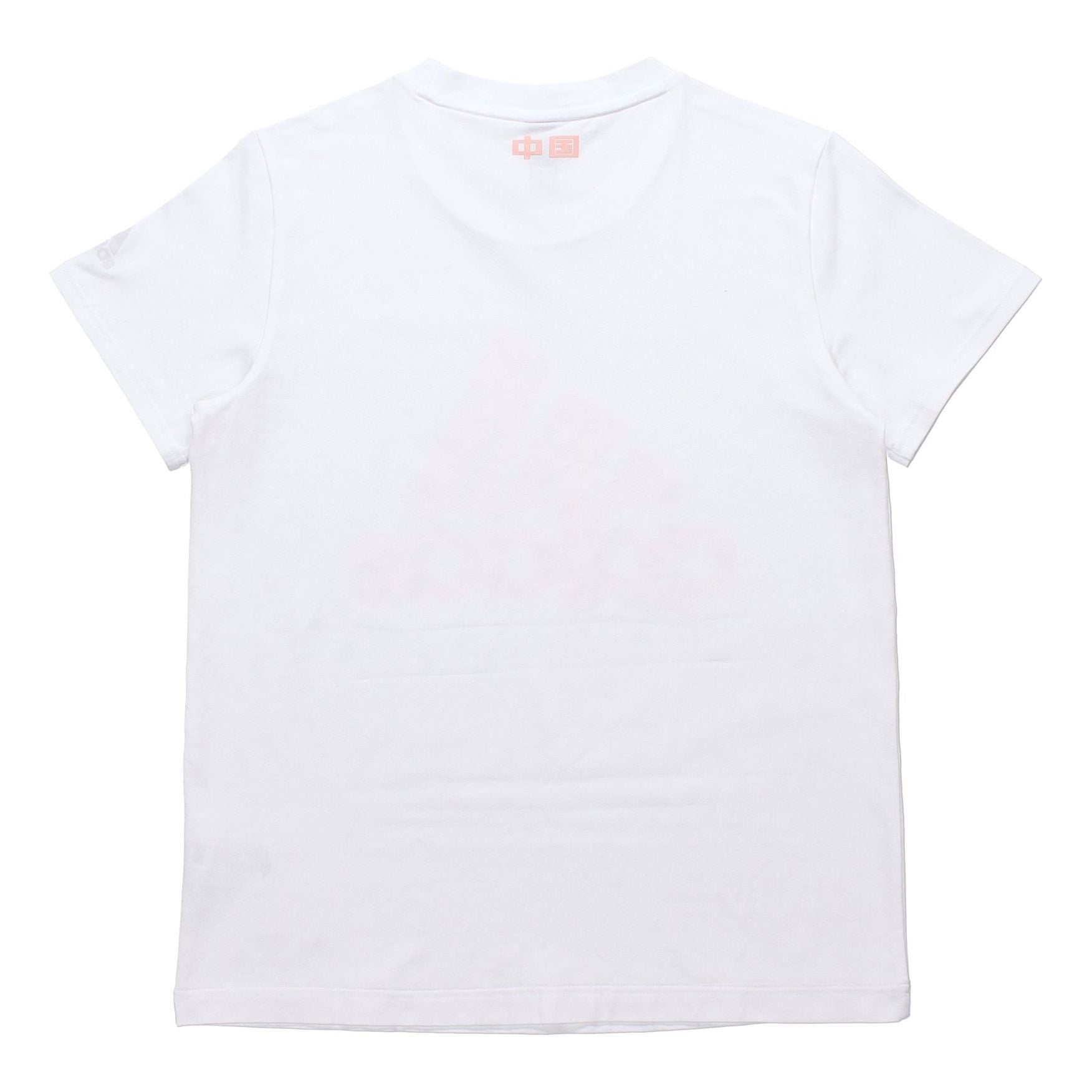 (WMNS) adidas China T-Shirt Asia Sizing 'White Pink' H58191