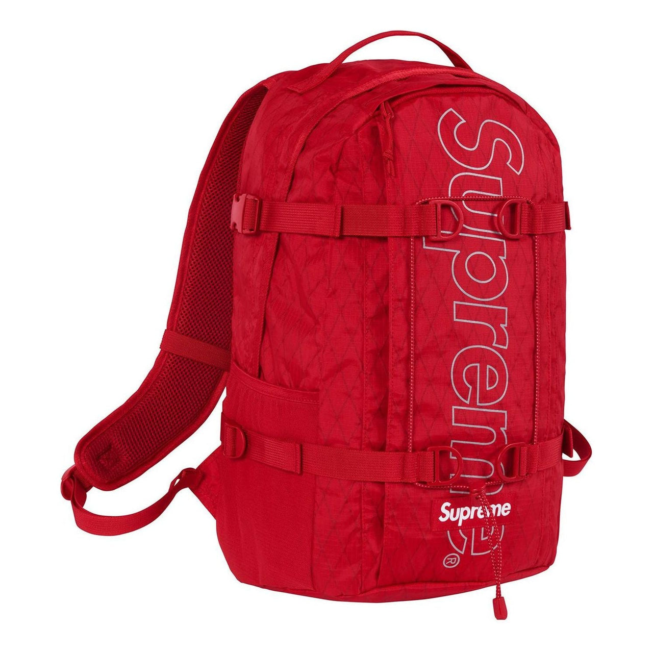 Supreme Backpack 'Red White' SUP-SS18-701