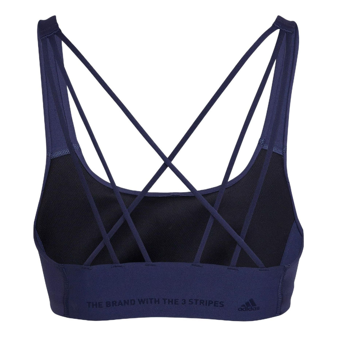(WMNS) adidas CoreFlow Medium-Support Bra Asia Sizing 'Navy' HF2255