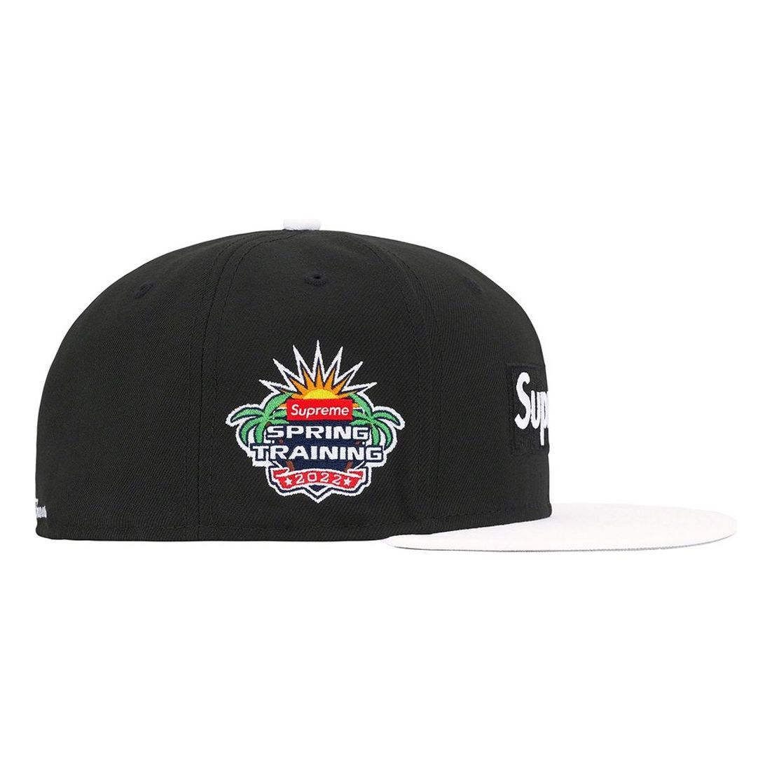 Supreme 2-Tone Box Logo New Era 'Black White' SUP-SS22-046