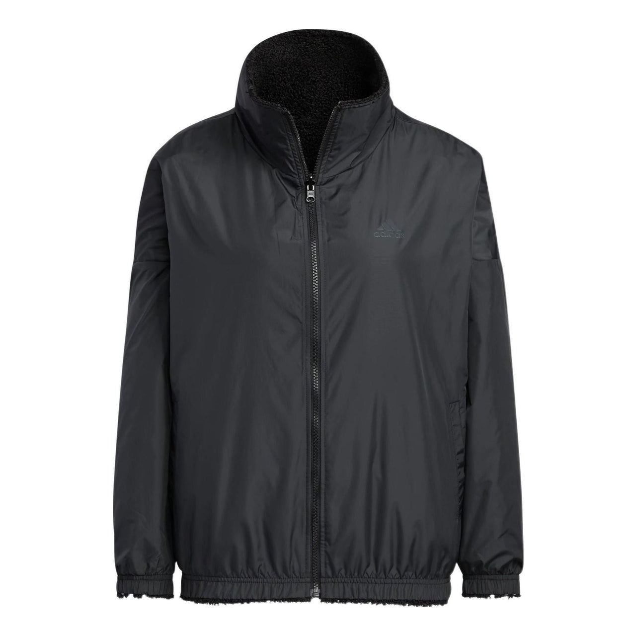 (WMNS) adidas Metrevboa Jacket Asia Sizing 'Black' HM7114