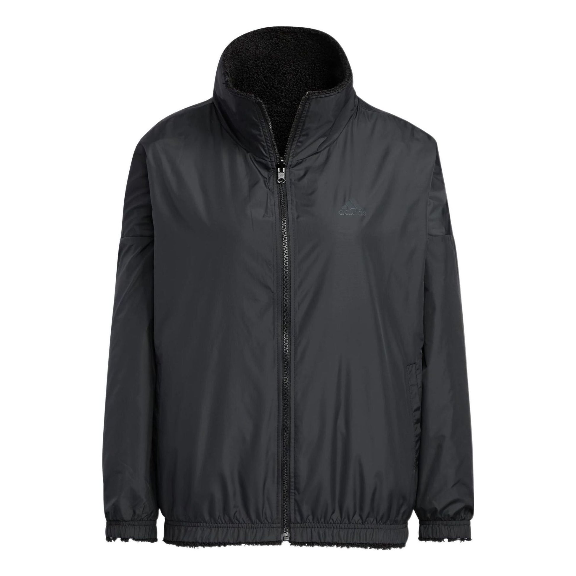 (WMNS) adidas Metrevboa Jacket Asia Sizing 'Black' HM7114