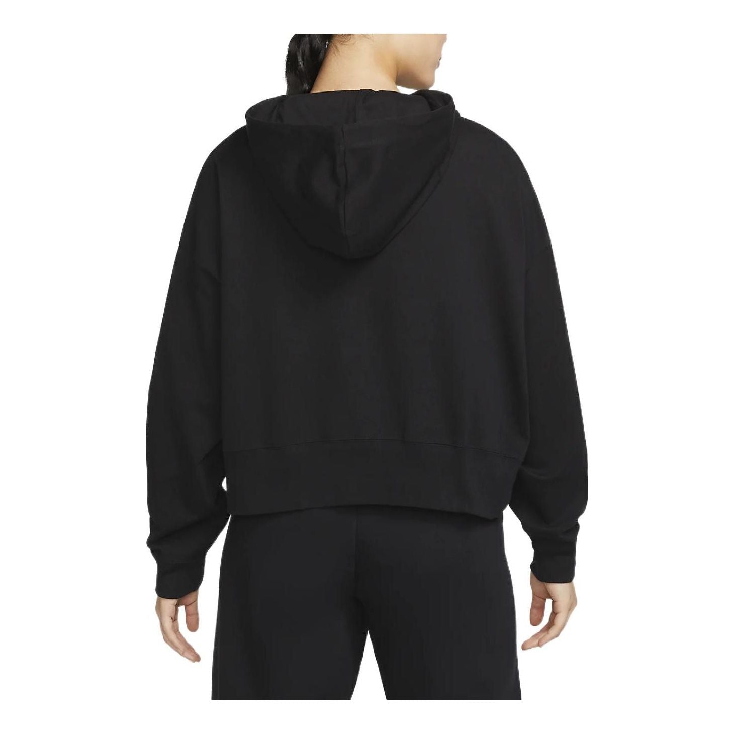 (WMNS) Nike Sportswear Oversized Hoodie 'Black' DM6417-010