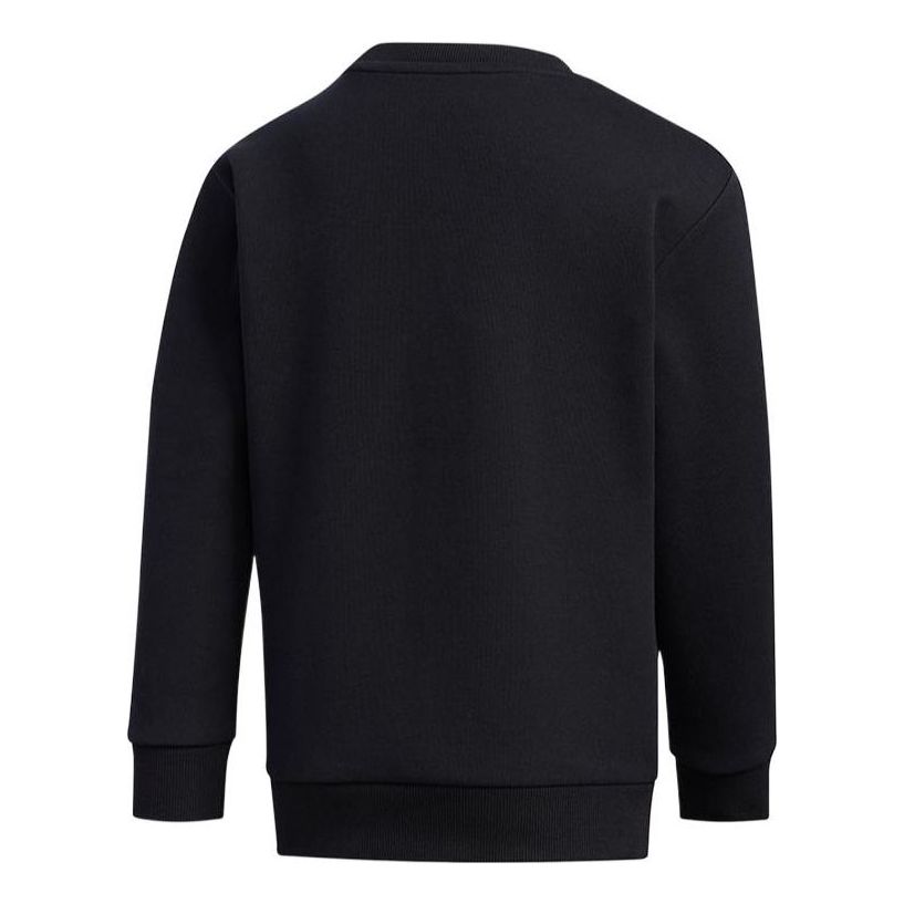 (GS) adidas Graphic Sweaters Asia Sizing 'Black White' FM9697