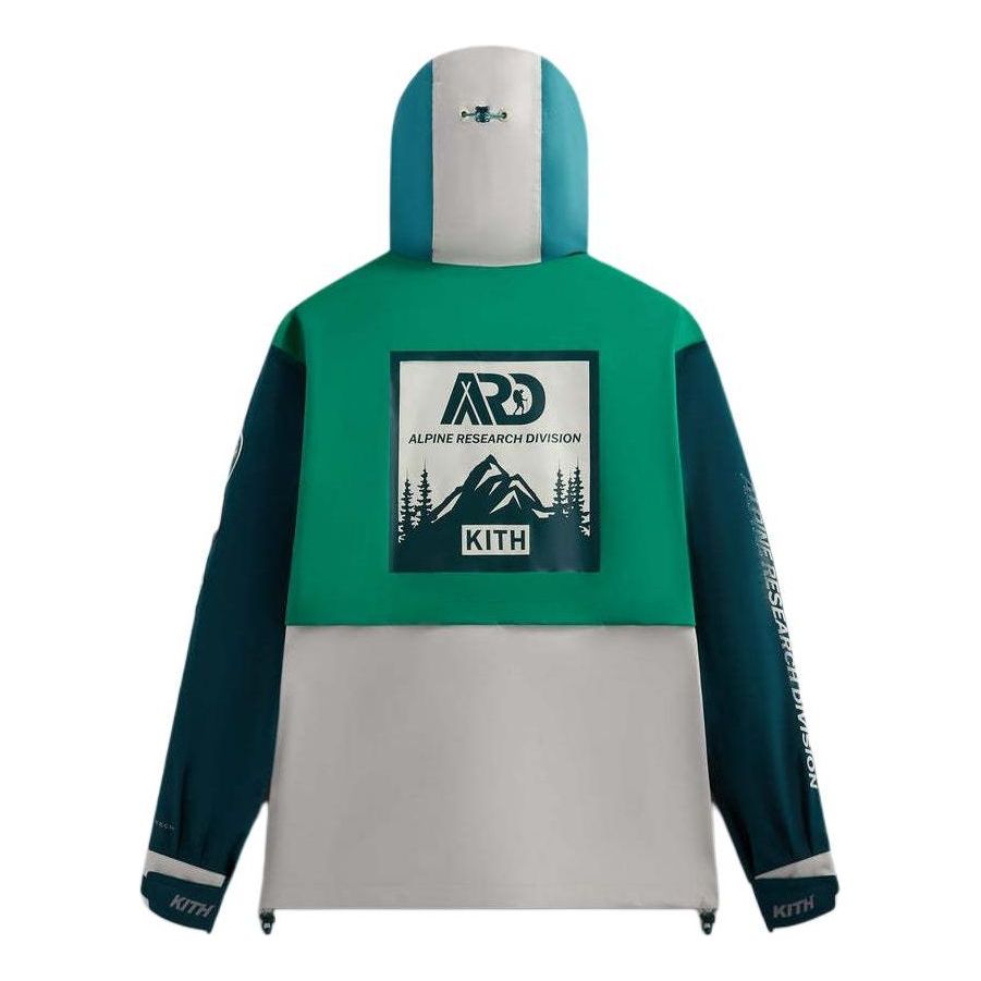 KITH x Columbia SS24 Wind Anorak 'Midnight Teal' 2103971-340