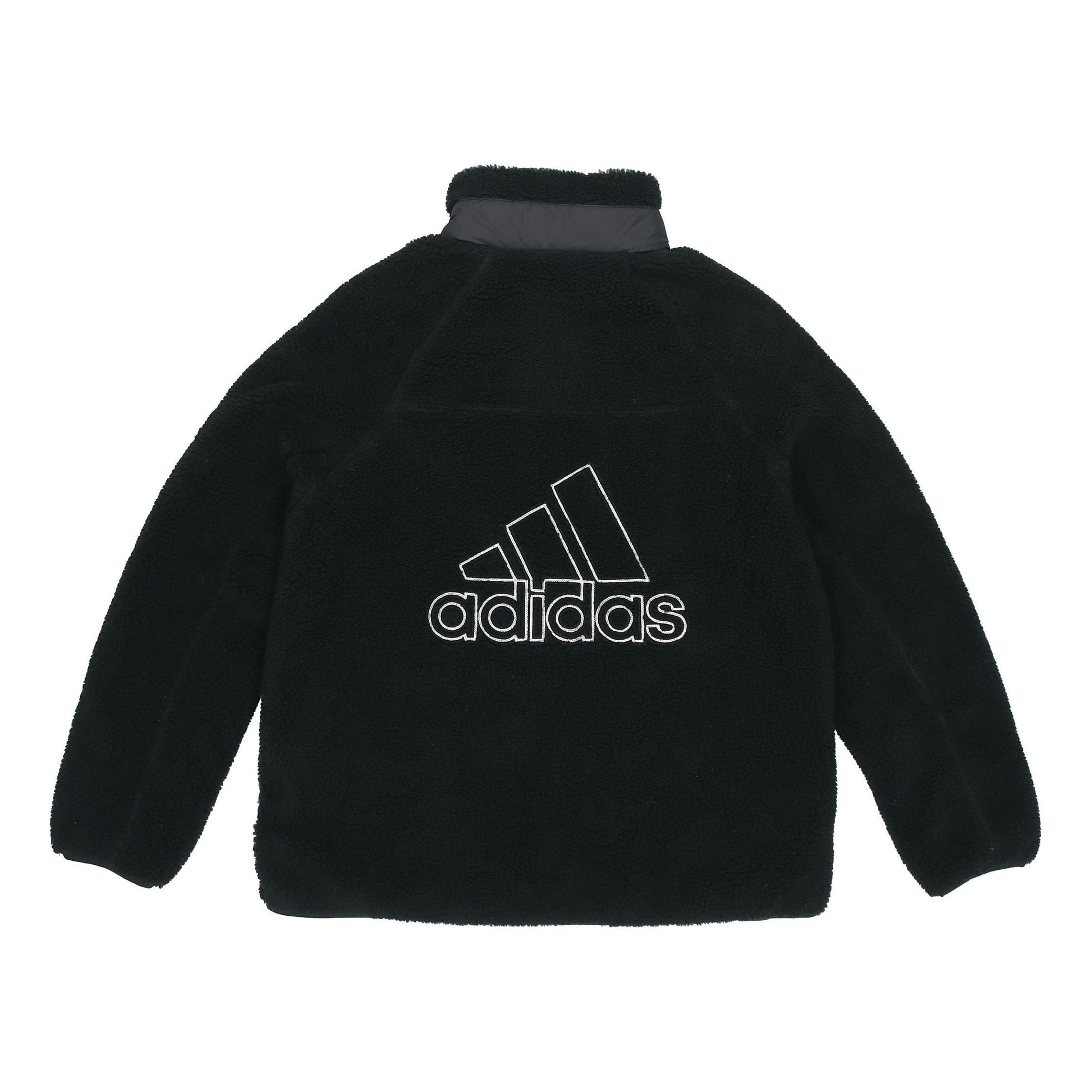 adidas Sherpa Reversible Jacket Asia Sizing 'Black' H20784
