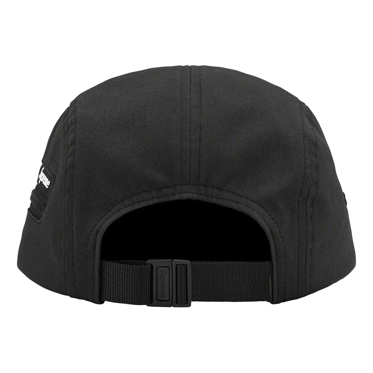 Supreme Zip Pocket Camp Cap 'Black White' SUP-SS22-741