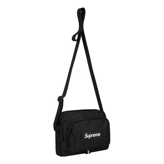 Supreme Shoulder Bag 'Black White' SUP-SS19-031
