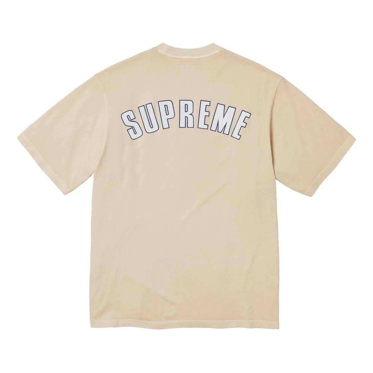 Supreme Cracked Arc S/S Top 'Tan White' SUP-SS24-055