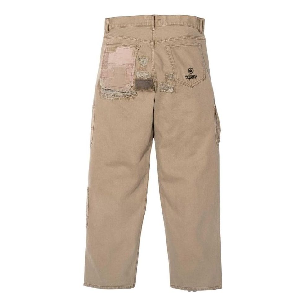 Supreme x Blackmeans Mended Loose Fit Jeans 'Tan' SUP-FW23-241