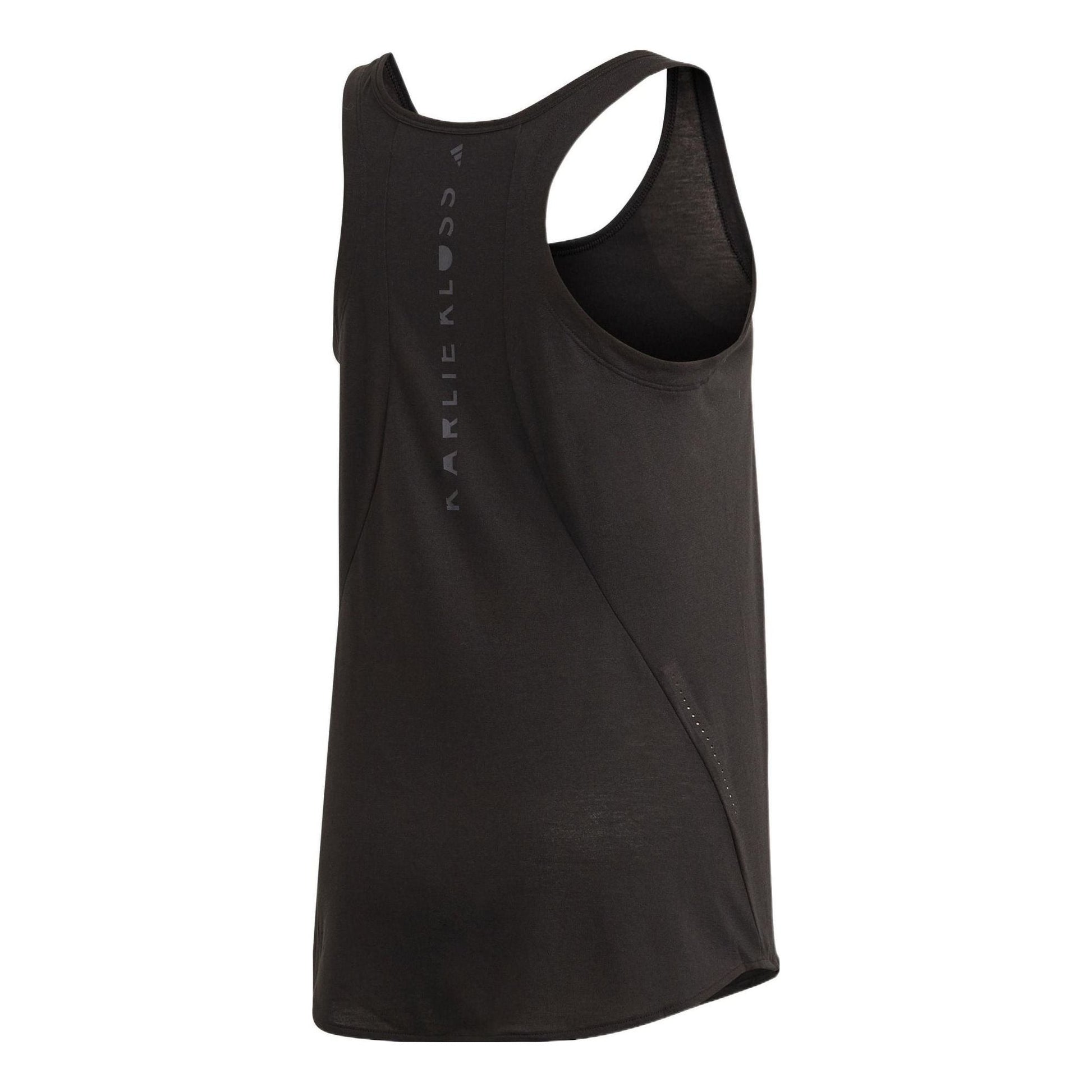 (WMNS) adidas Karlie Kloss Long Tank Top Asia Sizing 'Black' GH8226
