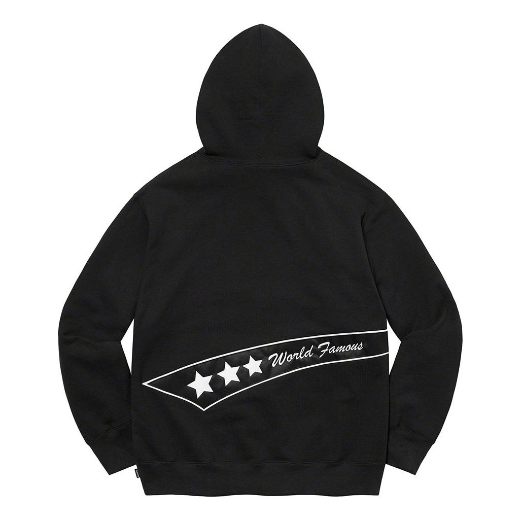 Supreme Tail Hooded Sweatshirt 'Black White' SUP-FW21-389