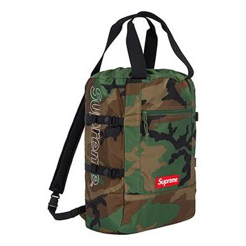 Supreme Tote Backpack 'Green Brown Black' SUP-SS19-914